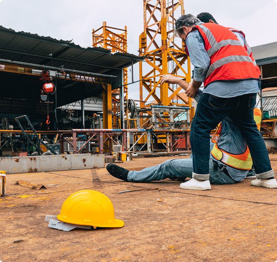 Señales de que un accidente de trabajo se puede complicar